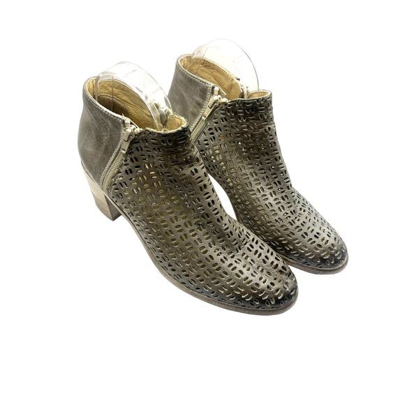 Stelle Monelle Perforated Women's Booties Sz 38 - Picture 2 of 7